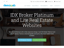 Tablet Screenshot of deevoweb.com